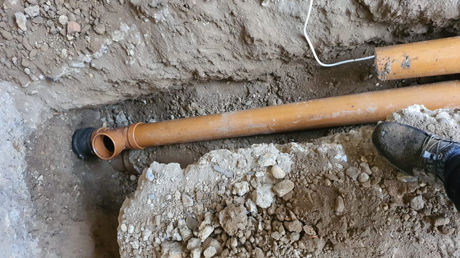 Drainage repair and underground pipework installation